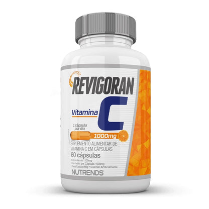 Revigoran Vitamina C (1g por cápsula) Alta Pureza - 60 cápsulas