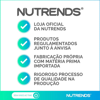 Vitamina Biotina Saúde e Fortalecimento dos Cabelos Pele e Unhas - Pote 60 Cápsulas - Nutrends