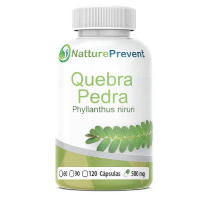 Quebra Pedra 500mg 60 / 90 / 120 Cápsulas - Suplemento Alimentar Natural