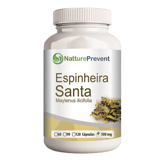 Espinheira Santa 60 / 90 / 120 Cápsulas de 500mg Suplemento alimentar