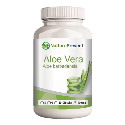 Aloe Vera 500mg 60 / 90 / 120 Cápsulas - Suplemento Alimentar Natural