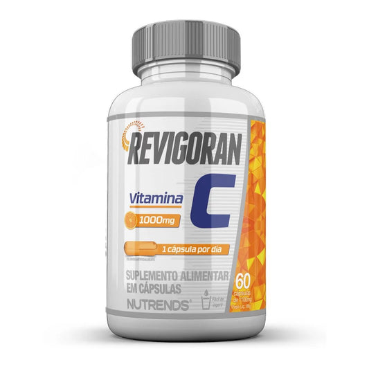 Revigoran Vitamina C (1g por cápsula) Alta Pureza - 60 cápsulas