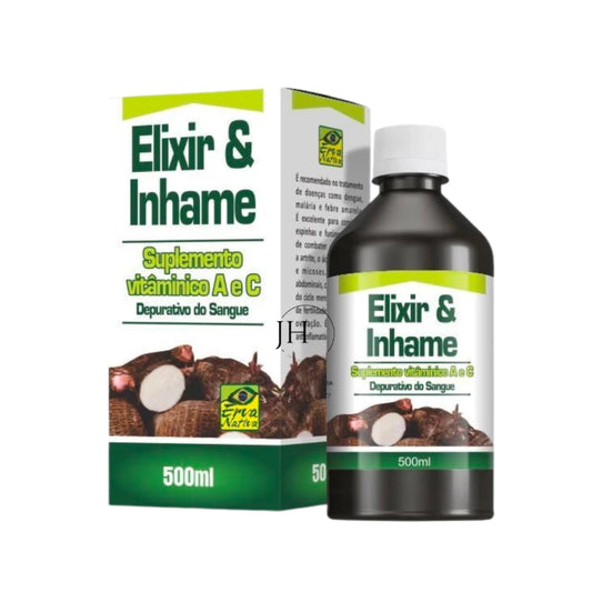 2 UN Elixir de Inhame Depurativo do Sangue 500ml