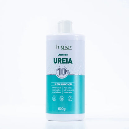 Creme de Ureia 10% Higie+ - 500g de Ultra Hidratação - Original Cham's