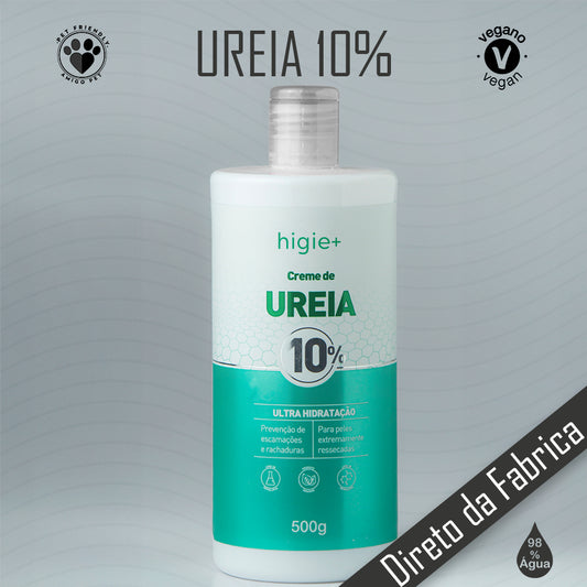 Creme de Ureia 10% Higie+ - 500g de Ultra Hidratação - Original Cham's