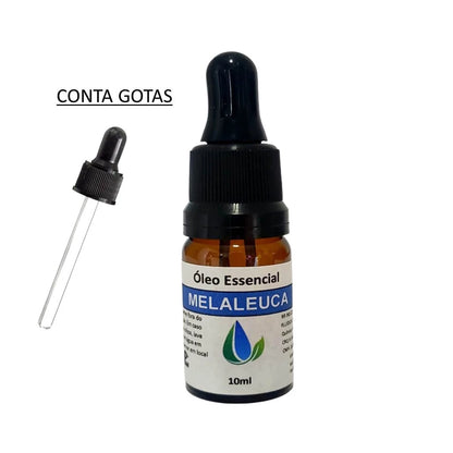 Óleo Essencial de Melaleuca (Tea Tree) 100% Puro 10ml