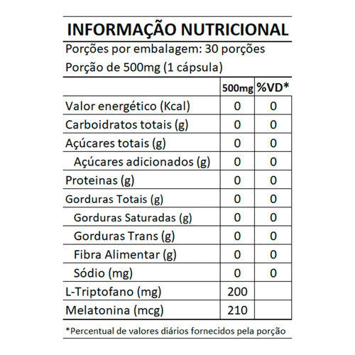 L-Trip e Melatonina Concentrado em Cápsulas